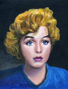 portrait painting marilyn Monroe picture art