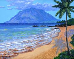 Kamaole Beach Kihei Maui Painting Art