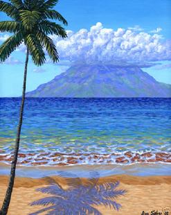 Kaanapali Beach Painting Art Maui