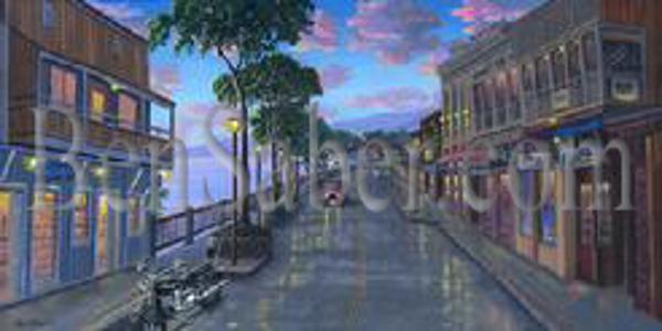 Front street Lahaina painting picture
