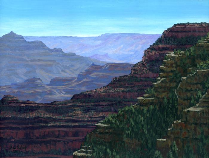 Grand Canyon painting picture arizona