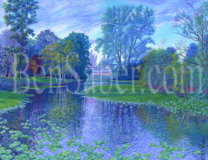university of washington arboretum uw painting water lilies picture lake 